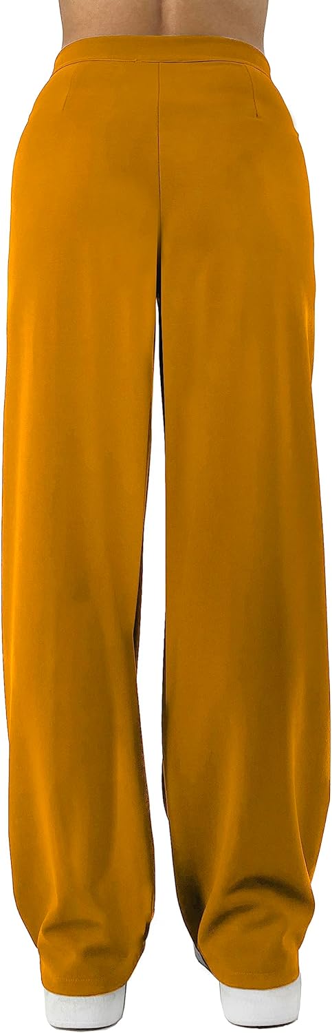 Jophy & Co. Damenhose mit weitem Bein (Artikelnr. 6554) L Senf, L Senf