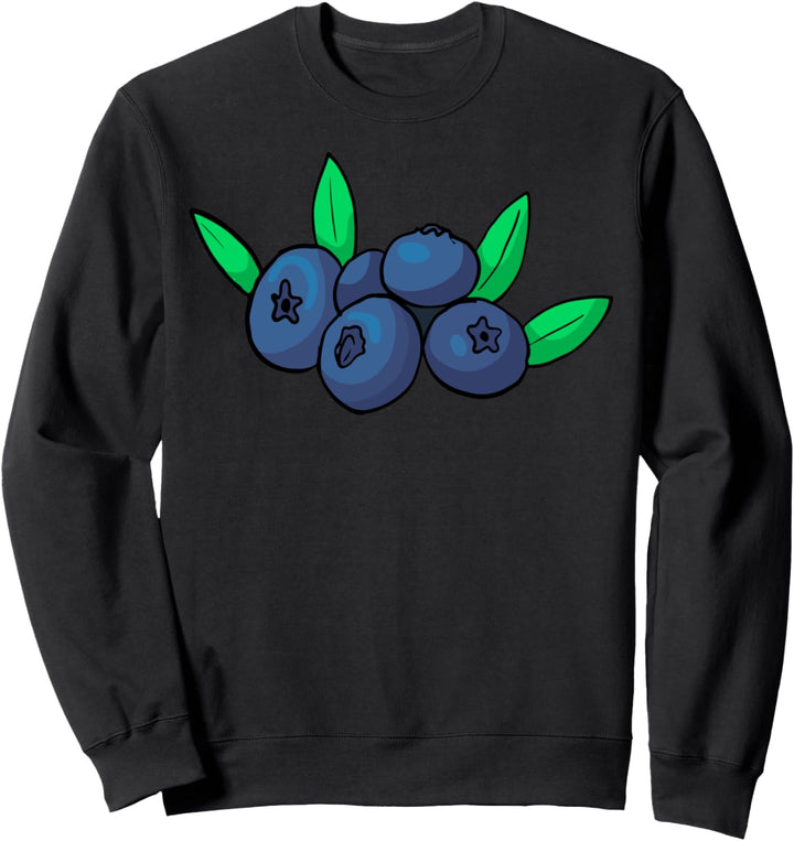 Heidelbeeren Blaubeeren Beeren Vegetarier Veganer Garten Sweatshirt