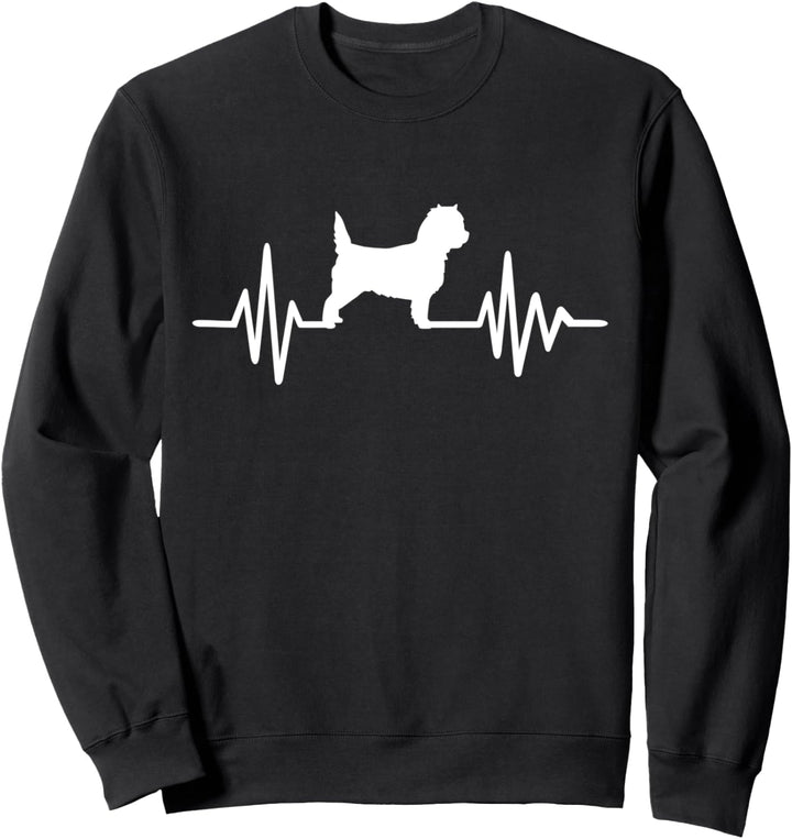 Cairn Terrier Herzschlag Sweatshirt