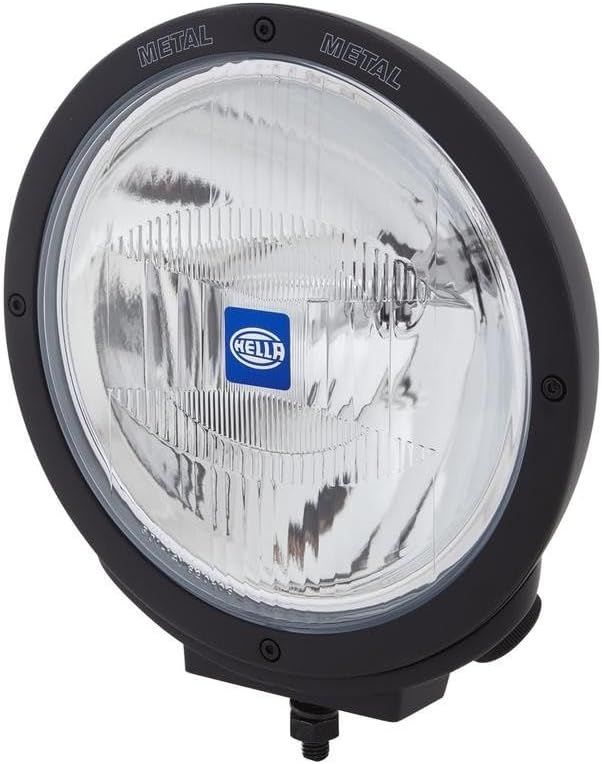HELLA - Halogen-Fernscheinwerfer - Rallye 4000 Metal - 12V - rund - geschraubt - Flutlicht-Streusche