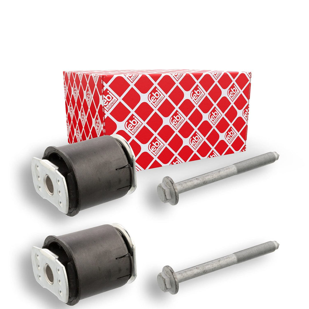 febi bilstein 32632 Achskörperlagersatz für Hinterachsträger, mit Schrauben , 1 Stück