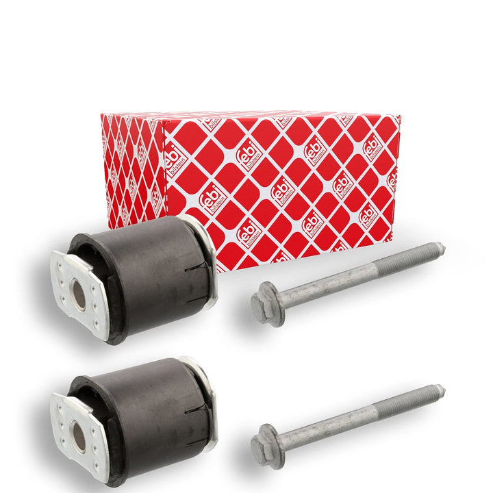 febi bilstein 32632 Achskörperlagersatz für Hinterachsträger, mit Schrauben , 1 Stück