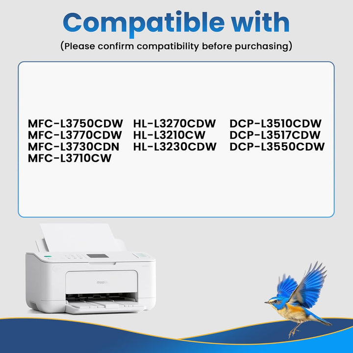 4-Packung TN-243CMYK TN247 Kompatible für Brother TN247 TN-243 für Toner Brother MFC L3750CDW DCP-L3