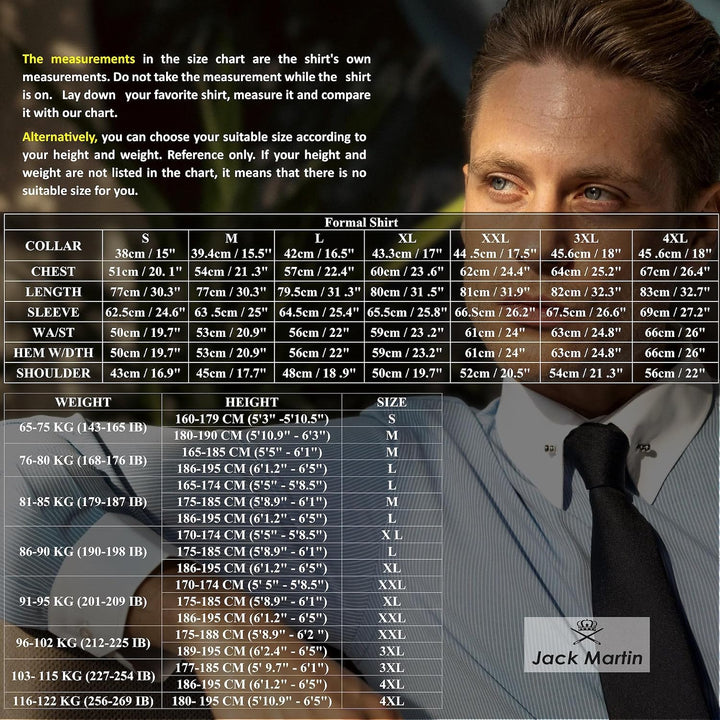Jack Martin London Hemd mit Rundkragen für Herren | Slim-Fit-Businesshemden &amp; Freizeithemden mit Run