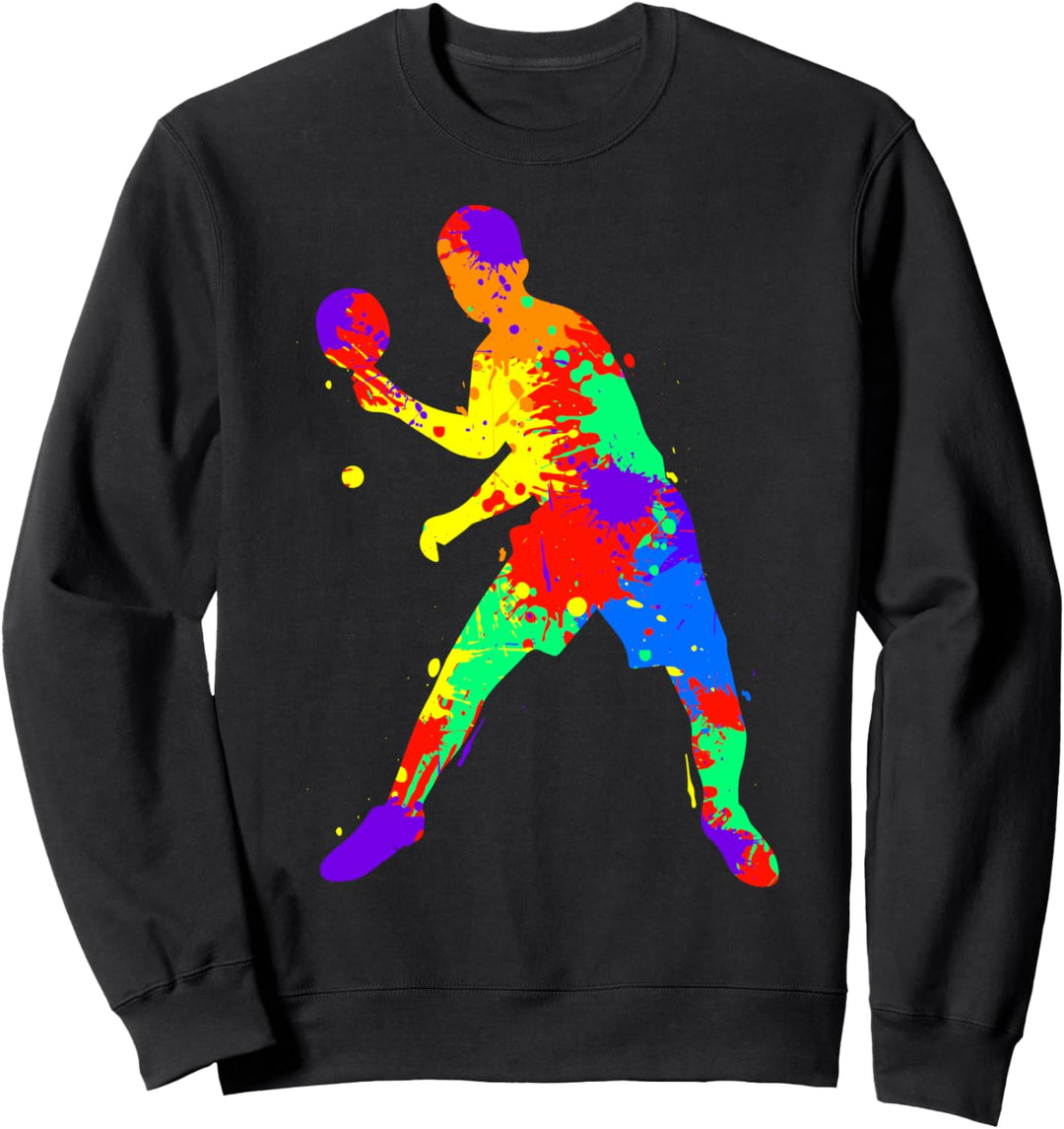 Tischtennis Ping Pong Männer Kinder Jungen Sweatshirt