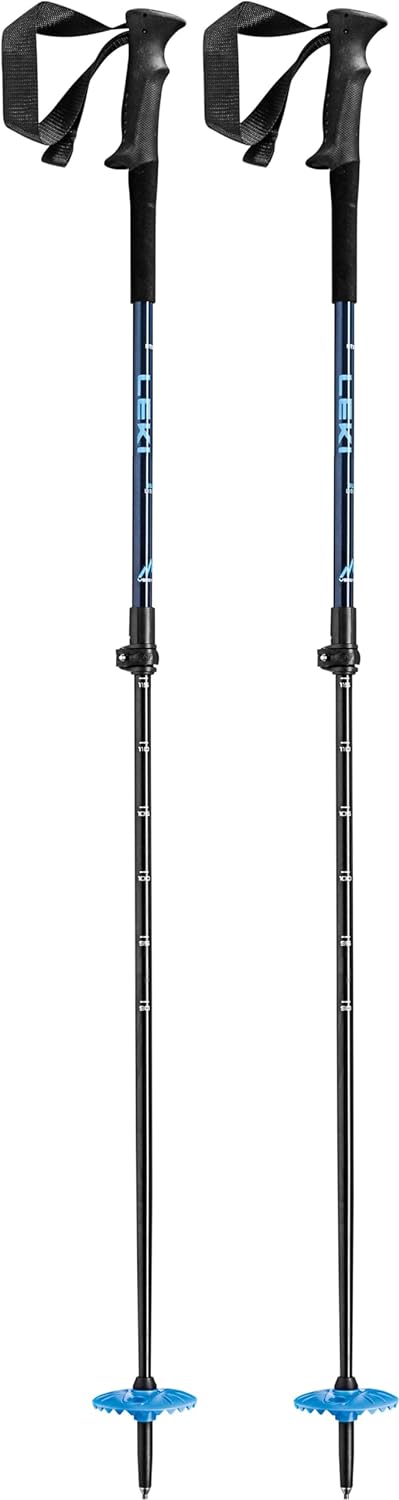 LEKI Kinder Guide Lite Skistöcke denimblue-darkblue-cyan 90-120cm, denimblue-darkblue-cyan 90-120cm