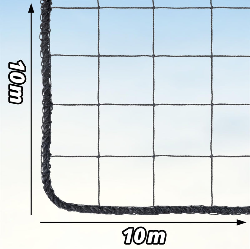 VOSS.farming 10 x 10m Teichnetz, Abdecknetz, Schutznetz, Gartennetz, Geflügelschutznetz, Volieren Ne