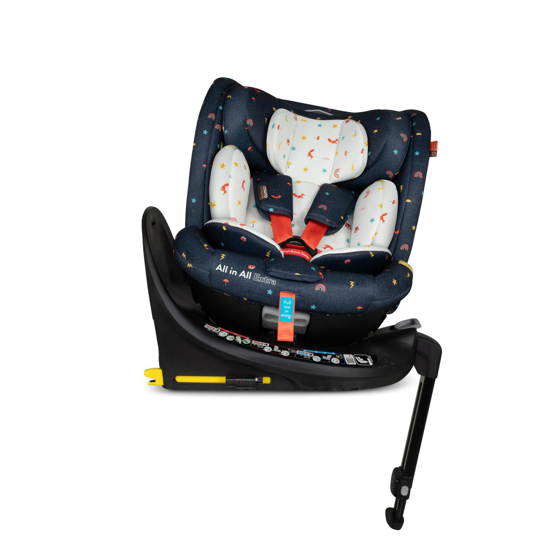 COSATTO All in All Extra i-Size 360° Spin Drehbarer Autositz - 360° Schwenkbar, Gruppe 0+123, 0-36 k