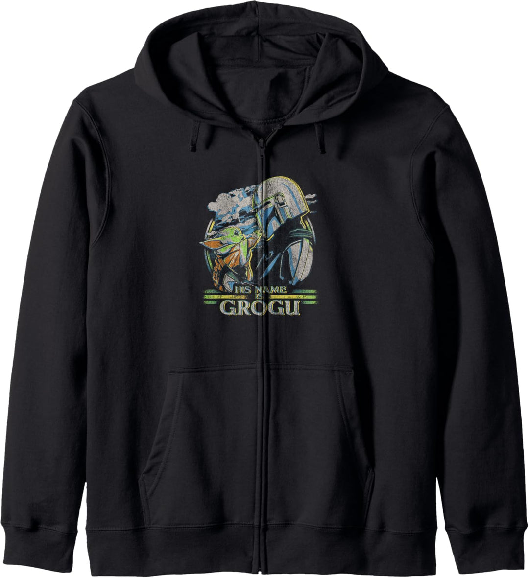 Star Wars: The Mandalorian & The Child His Name Is Grogu Kapuzenjacke