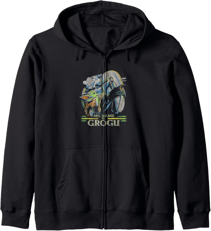 Star Wars: The Mandalorian & The Child His Name Is Grogu Kapuzenjacke