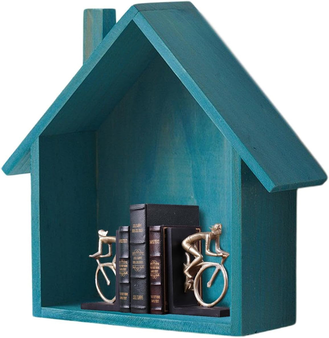 Holzbox Hausform | Regalbox Hausform | Wandregale In Hausform | Setzkasten Haus | Wanddekoration Kin