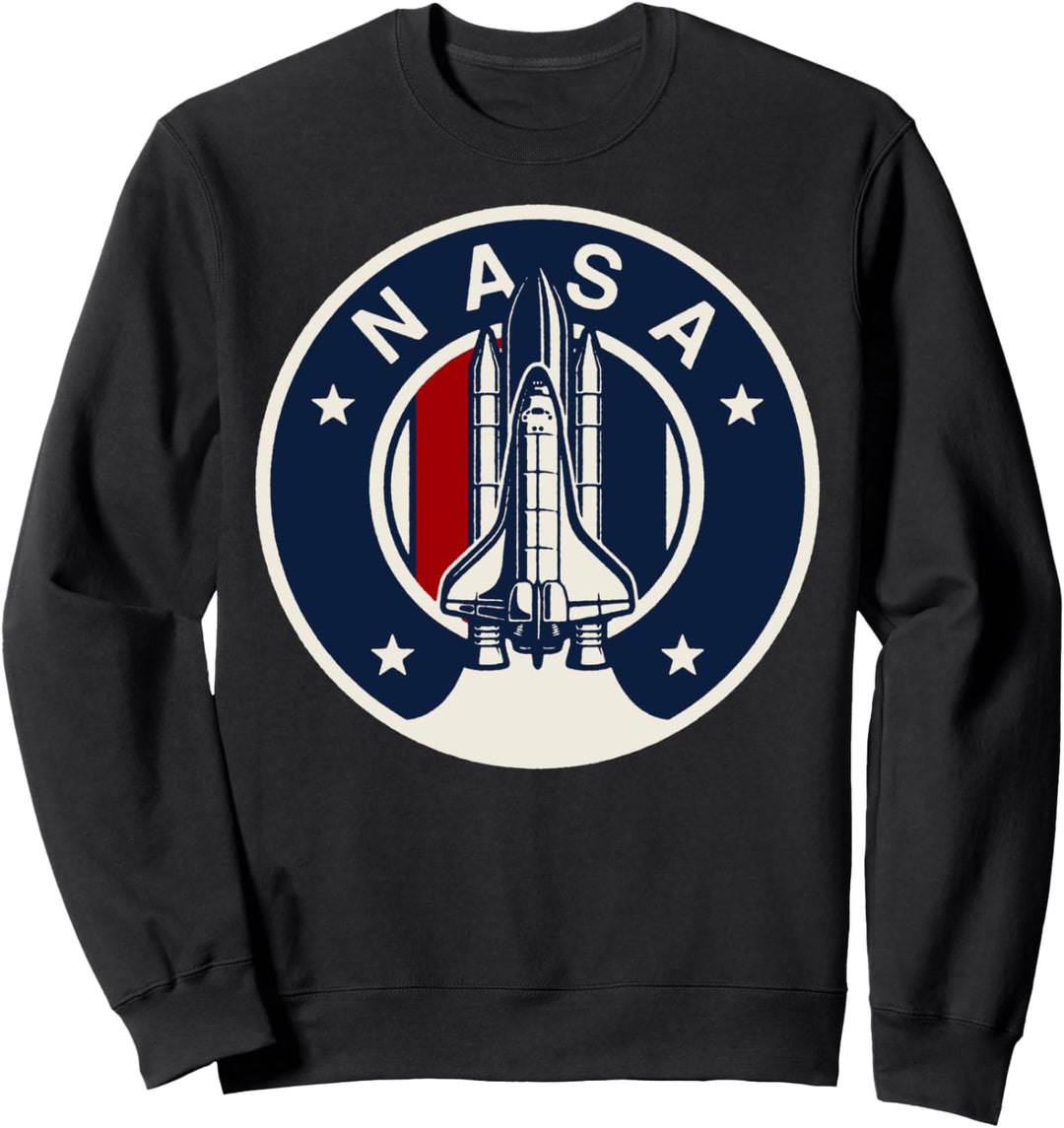 NASA Americana Red White And Blue Logo Sweatshirt