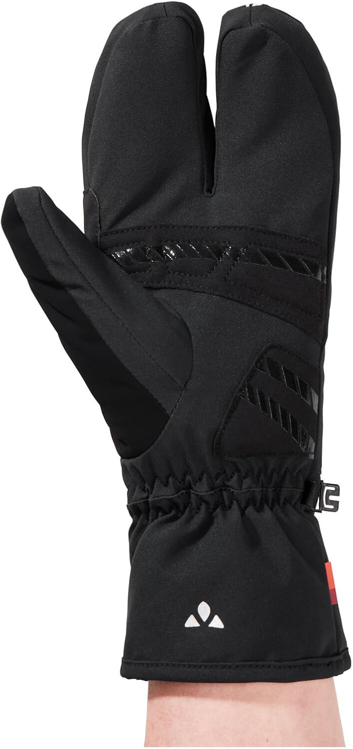VAUDE Syberia Gloves III - warme Fahrradhandschuhe 6 Schwarz, 6 Schwarz