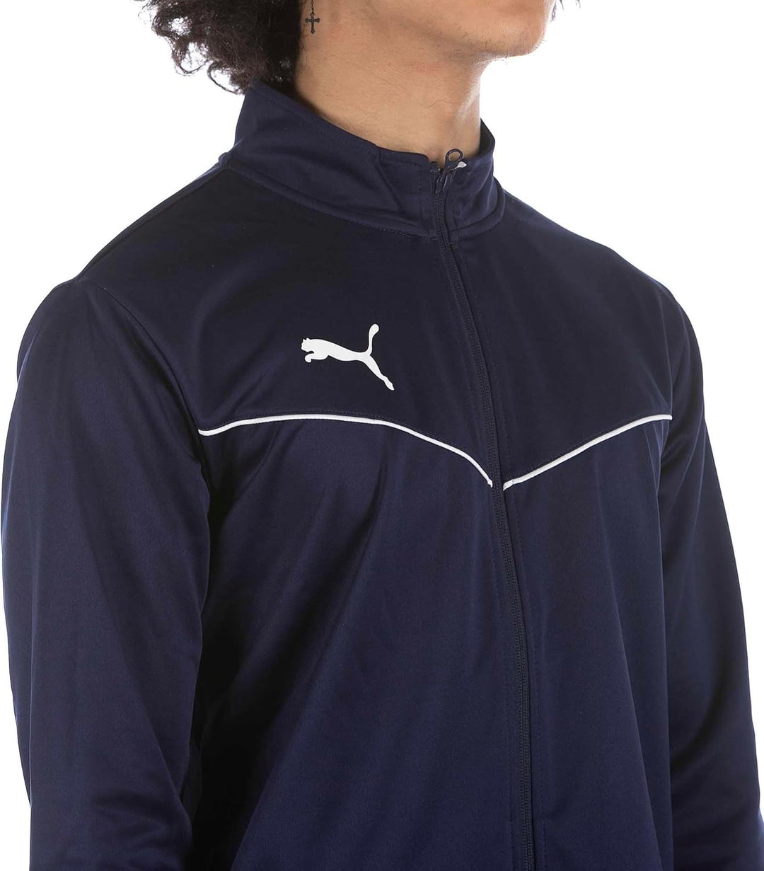 PUMA Teamrise Training Poly Jacket Jr Sweatshirt XXL Dunkelblau, XXL Dunkelblau