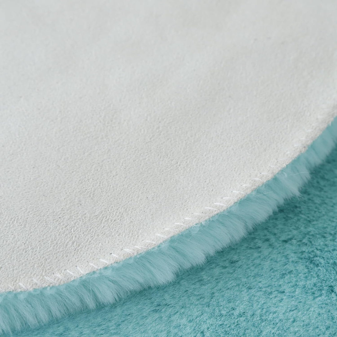 Kunstfell Kinder Teppich Bärform Waschbarer Teppich Kinderzimmer Babyzimmer Spielzimmer Deko Schlafz