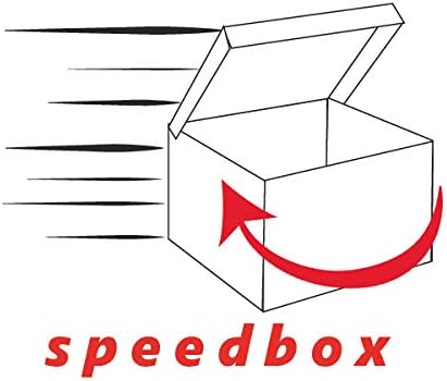 Esselte Speedbox Archivschachtel, 25 Archiv-Boxen mit automatischem Rücken 150 mm weiss, 150 mm