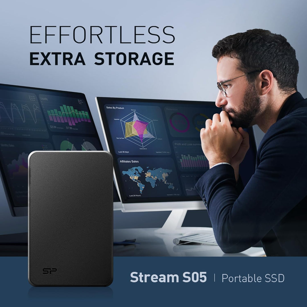 Silicon Power Externes SSD-Laufwerk 1TB Schwarz, 1TB Schwarz