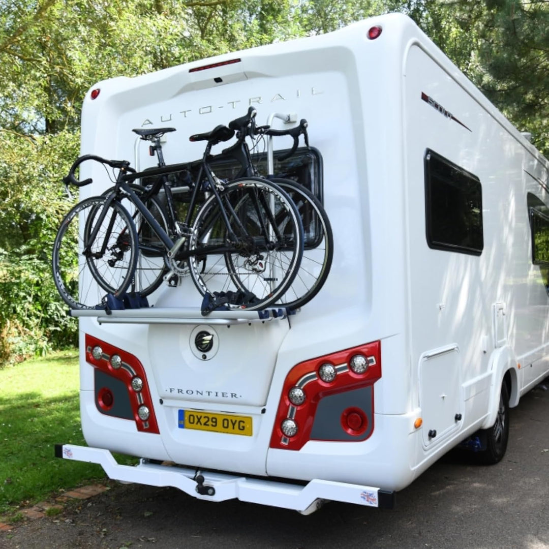 Oxford Products Aquatex Premium Wohnmobil-Abdeckung für 1 bis 2 Fahrräder
