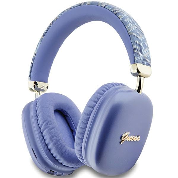 CG Mobile Guess Bluetooth-Kopfhörer Gcube Logo Metallic Script Violett