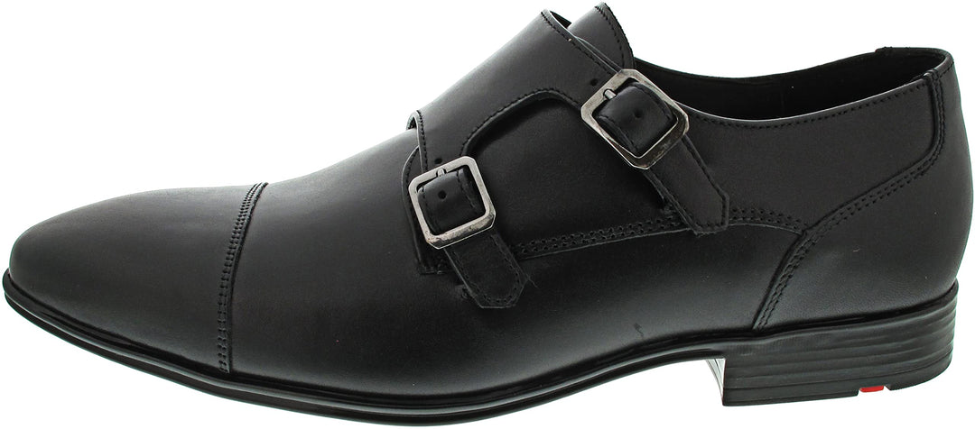 LLOYD Herren Slipper Mailand, Männer Businessschuhe,lose Einlage,Normalweit 43 EU Schwarz, 43 EU Sch