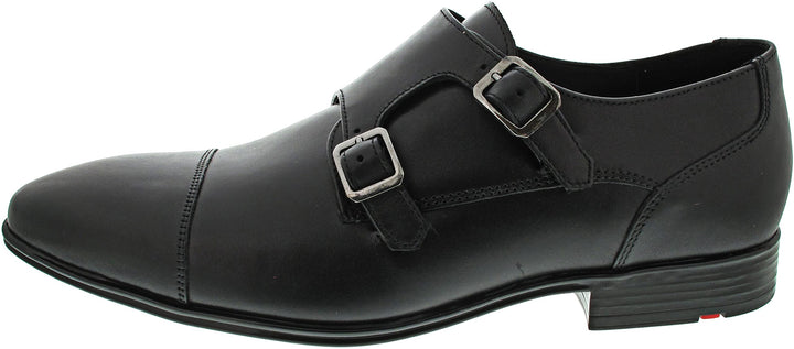 LLOYD Herren Slipper Mailand, Männer Businessschuhe,lose Einlage,Normalweit 43 EU Schwarz, 43 EU Sch