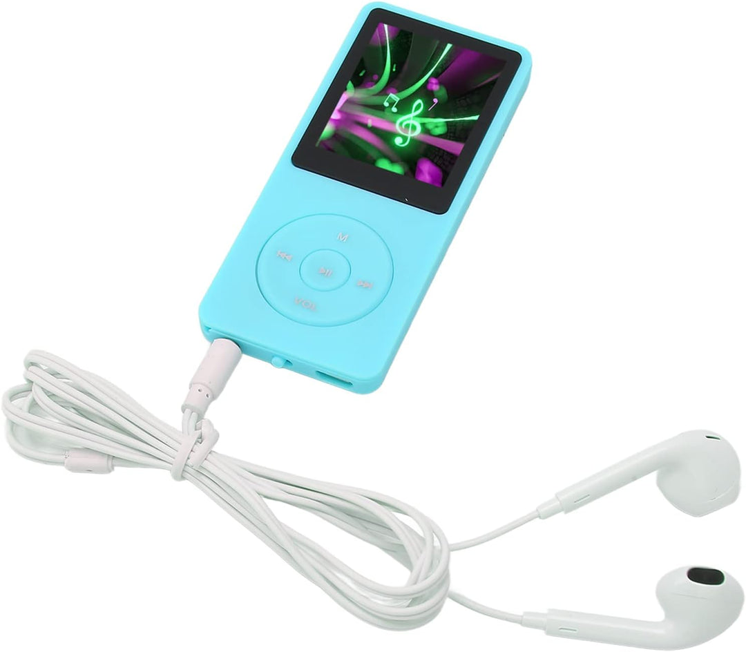 MP3-MP4-Player mit 8 GB Speicher, Musik-Player mit 1,8-Zoll-Bildschirm, 450-mAh-Akku, Unterstützt MP