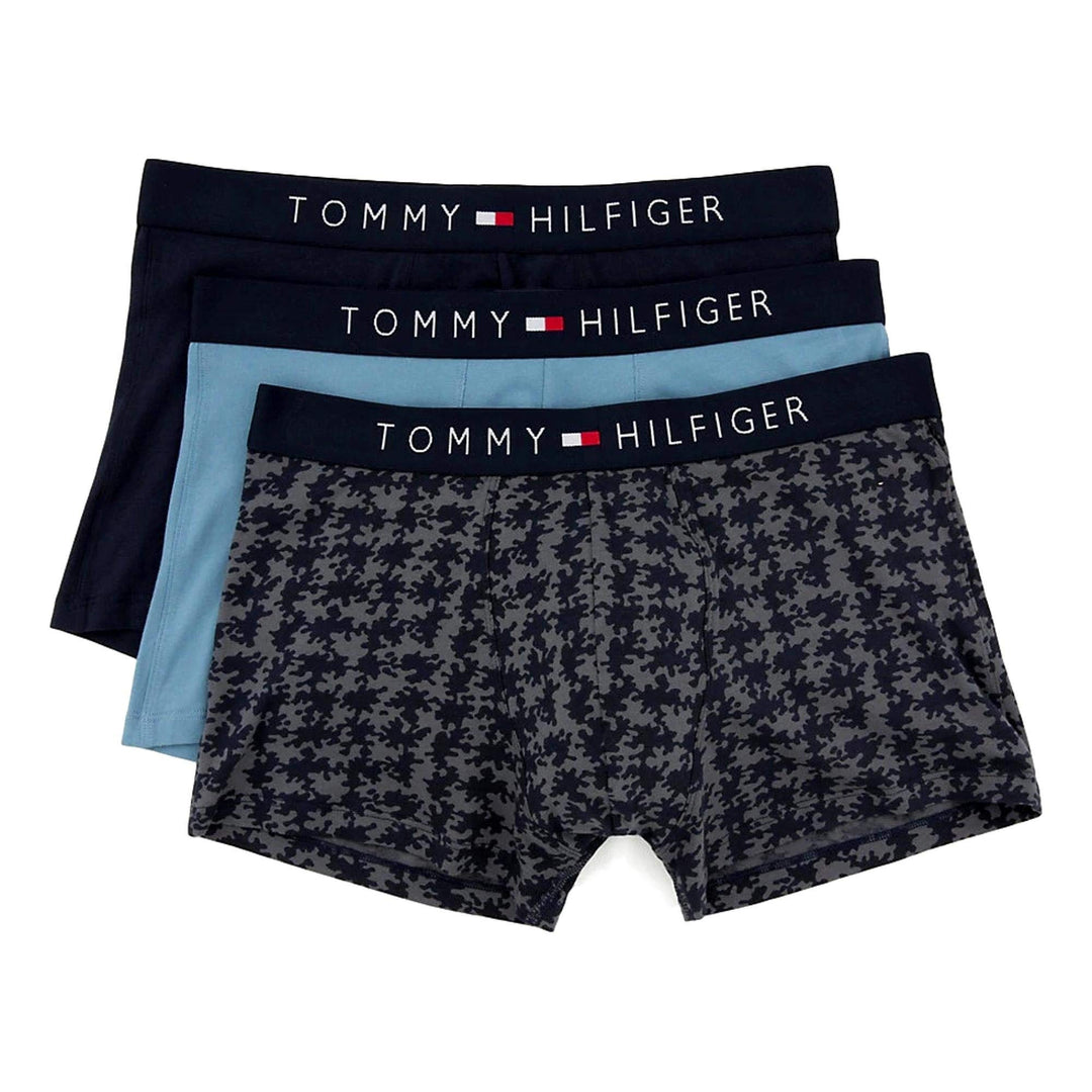 Tommy Hilfiger Icon Cotton 3 Pack - Navy Blazer/Blue Heaven/Iron Gate Small