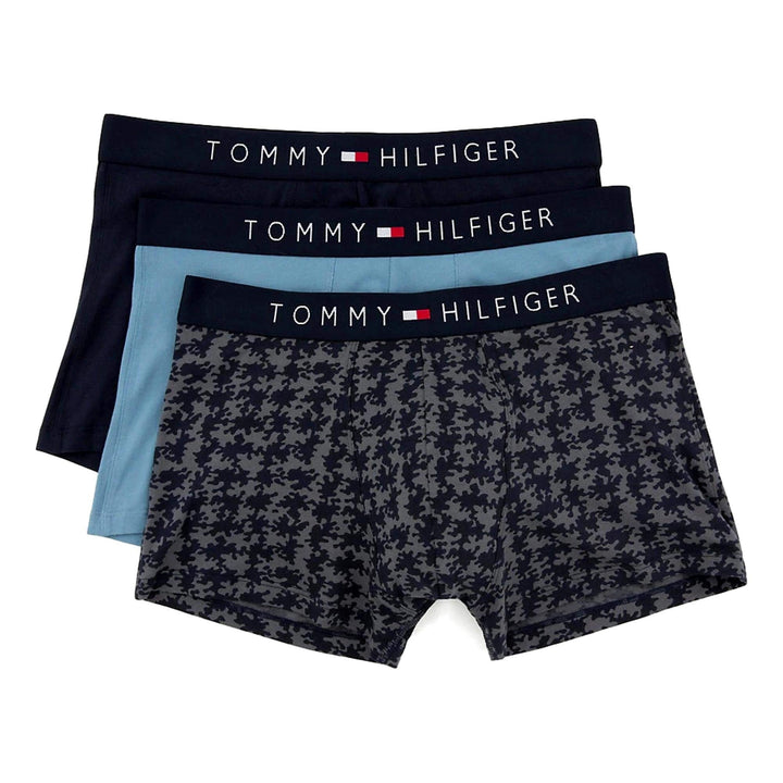 Tommy Hilfiger Icon Cotton 3 Pack - Navy Blazer/Blue Heaven/Iron Gate Small