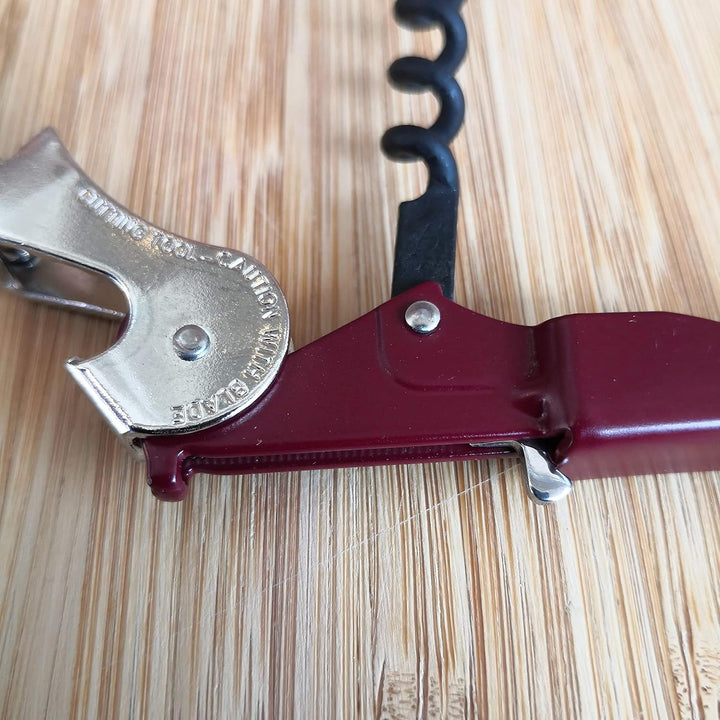 Pulltap's Slider 900 Kellnermesser / Korkenzieher für linkshändige (Bordeaux)