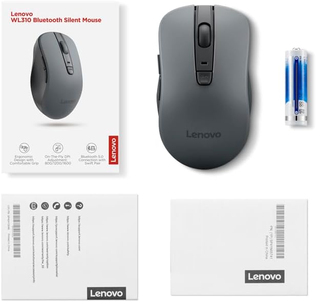 Lenovo WL310 Bluetooth Silent Mouse