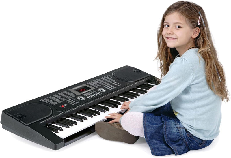 McGrey SK-6100 Keyboard Super Kit - Einsteiger-Instrument mit 61 Tasten - 255 Klänge und Begleitrhyt