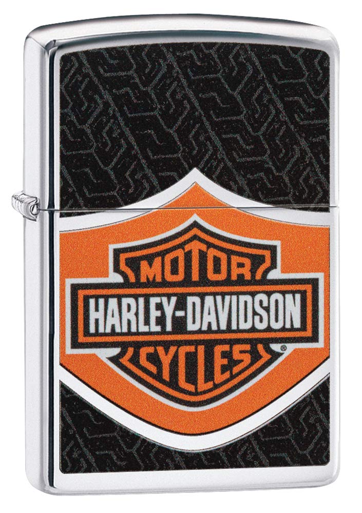 Zippo Harley Davidson Feuerzeug, Messing, Design, 5,83,81,2, 72