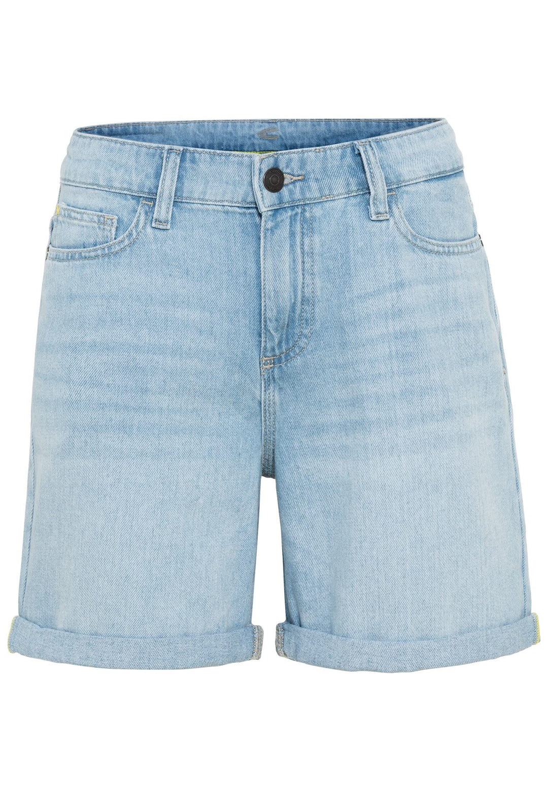 camel active Damen 5-Pocket Shorts Relaxed Fit 27 Hellblau, 27 Hellblau