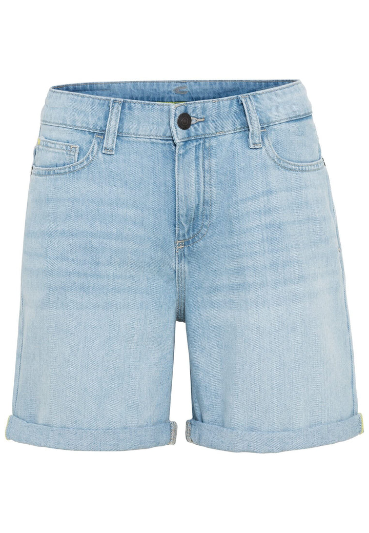 camel active Damen 5-Pocket Shorts Relaxed Fit 27 Hellblau, 27 Hellblau