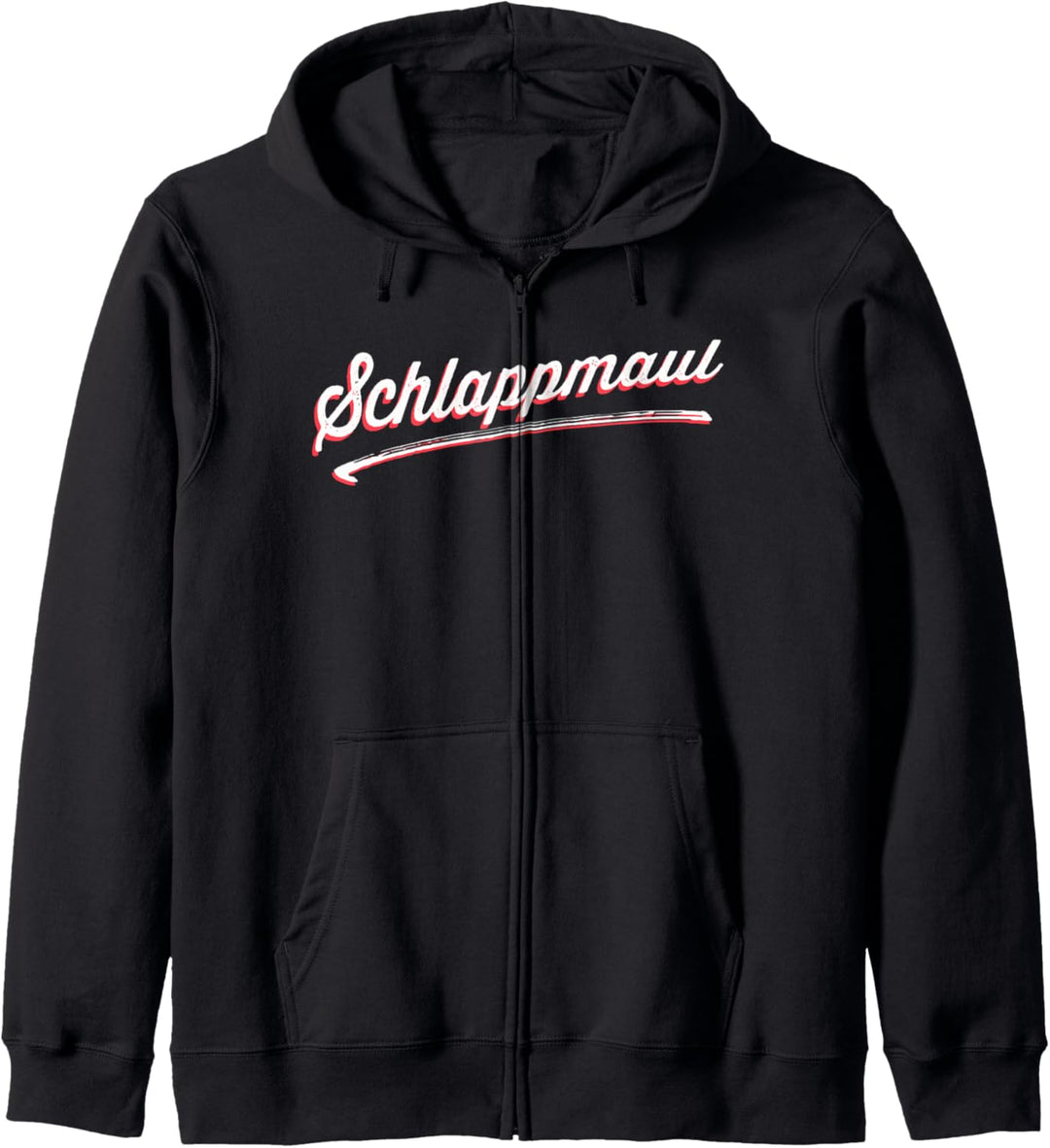 Schlappmaul Pfalz Dialekt Pfälzer Weinfest Geschenk Kapuzenjacke