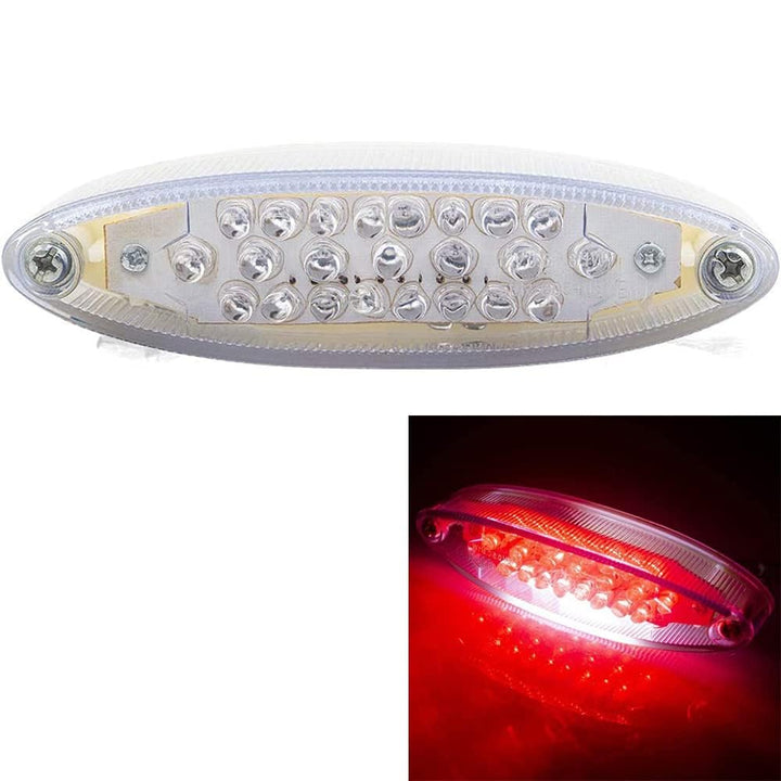 evomosa 28 Led Motorrad ATV Heckbremse Stop Kennzeichenbeleuchtung kompatibel mit ATV LTZ König Quad