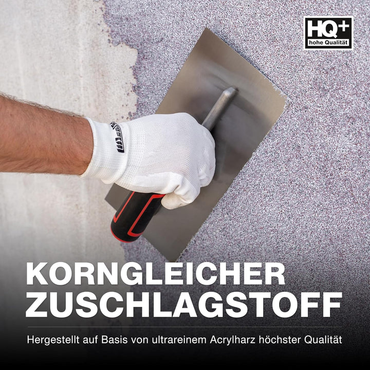 Isolbau Buntsteinputz - Mosaikputz für innen &amp; aussen - Frostsicher, wasserfest, stossfest - BP60 (W