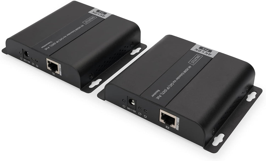 DIGITUS HDMI Extender Set - 4K Ultra-HD 30 Hz - Max. 3840 x 2160 Pixel - Netzwerk-fähig - PoE-Powere