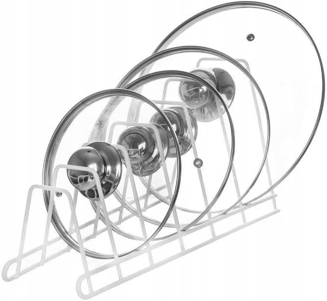 Orion Schrank Schrank Topf Deckel Aufbewahrung Rack Halter 6 Deckel Wand oder Tür montiert Küche Sch