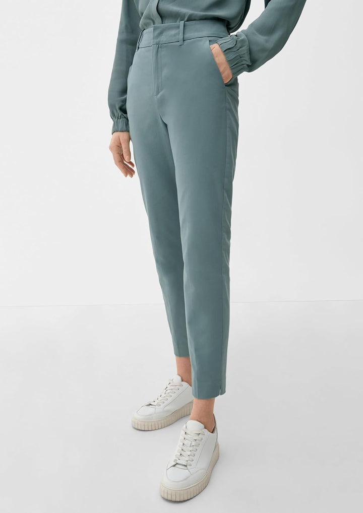 s.Oliver Regular: Hose mit Tapered Leg 36 Petrol 6352, 36 Petrol 6352