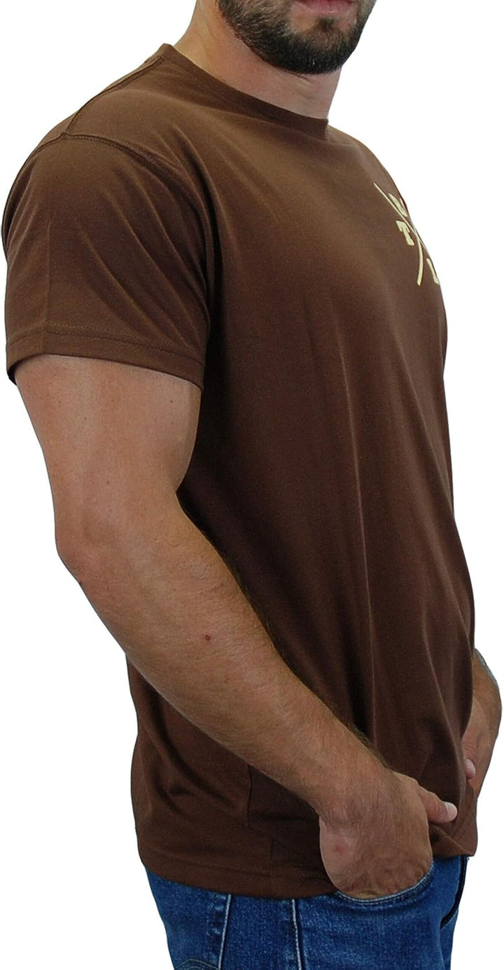 Brachial Premium Herren T-Shirt Beach Regular - für Freizeit Bodybuilding Workout Gym Kraftsport Fit