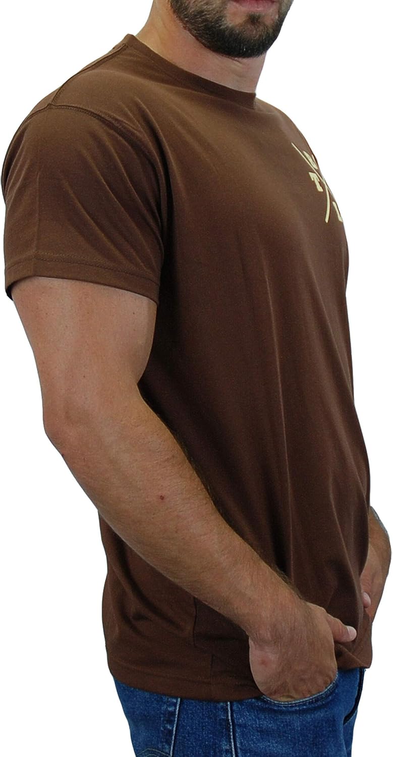 Brachial Premium Herren T-Shirt Beach Regular - für Freizeit Bodybuilding Workout Gym Kraftsport Fit