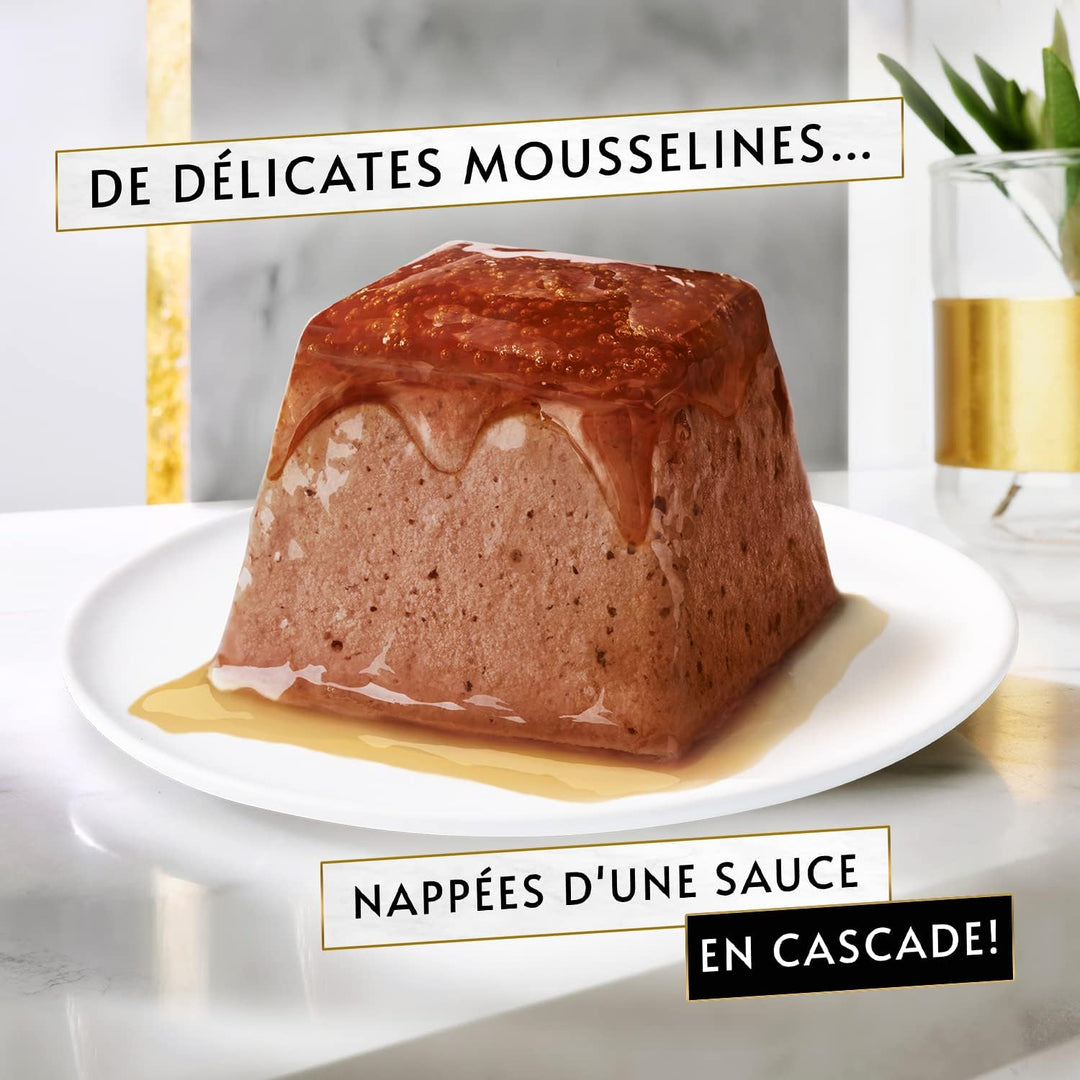 Gourmet Gourmet PURINA GOURMET Revelations Mousse, Katzenfutter nass in Sauce, Huhn & Rind, 48er Pac