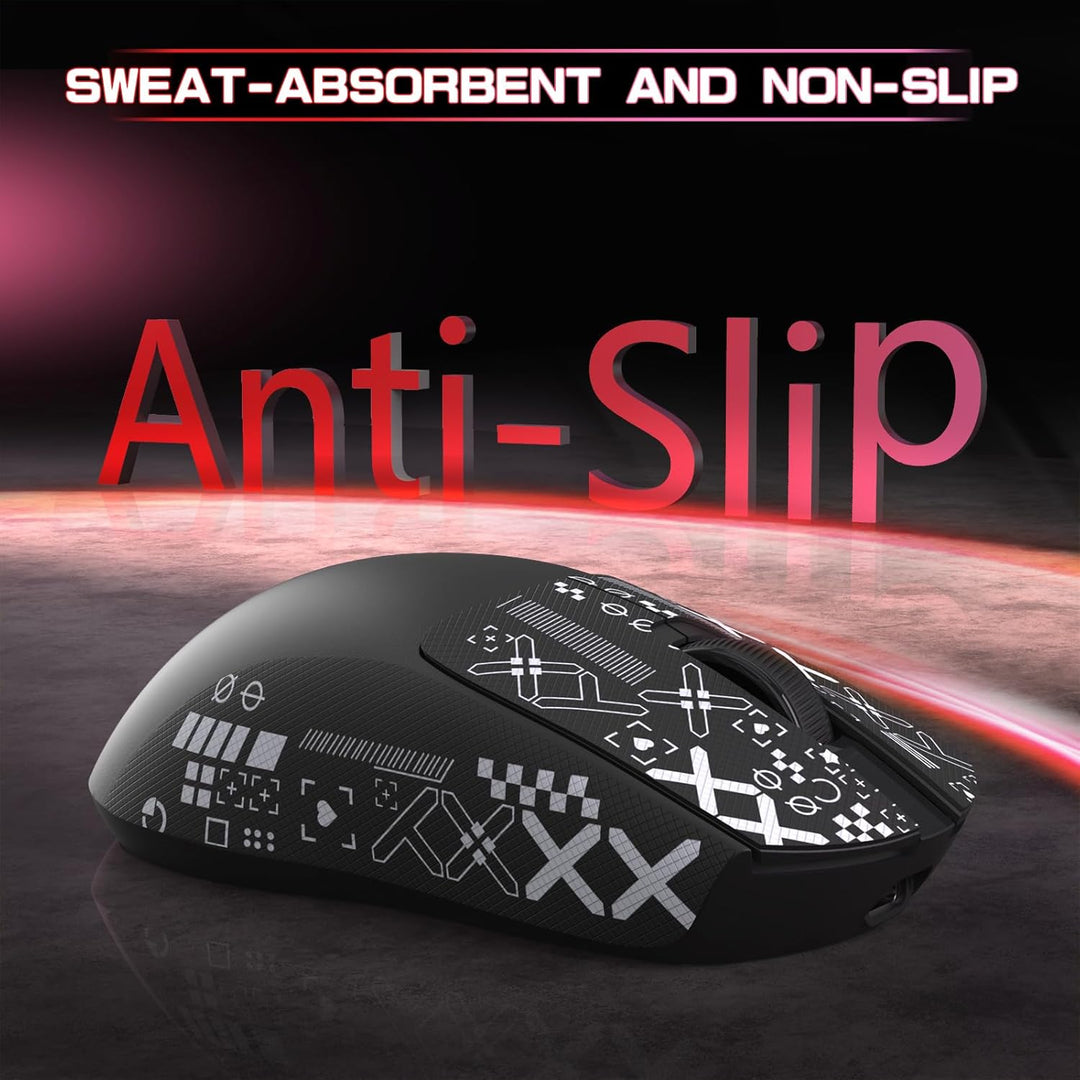 MAMBASNAKE M4 Ultra-Leichte Kabellose Gaming-Maus, 53g, PAW3311 Sensor, 24000 DPI, Tri-Mode Bluetoot