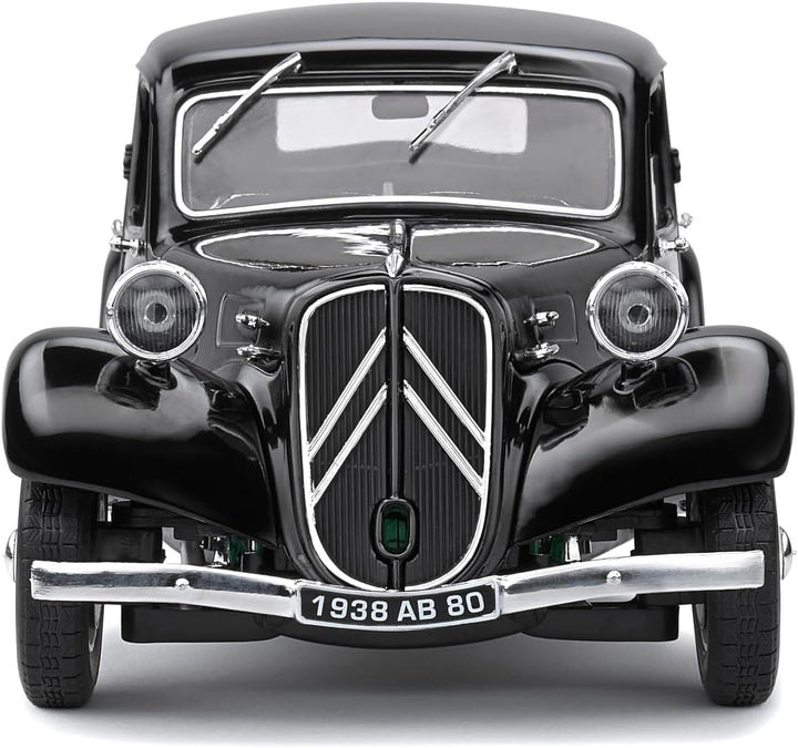 Solido S1800903 421184480-1:18 Citroen Traction (1937) Schwarz