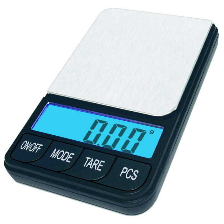 Digitale Taschenwaage mit besonders grossen Tasten & Display von 0,01g bis 300g von Dipse 300g x 0,0