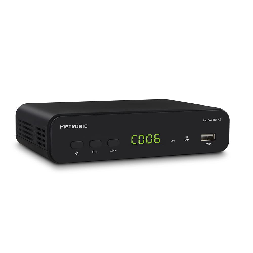 Metronic DVB-T HD Decoder für TV – HDMI, Scart, Demodulator, Empfänger, Adapter, Tuner für DVB-T-Ant