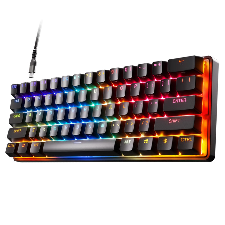 SteelSeries Apex Pro Mini HyperMagnetic Gaming- – Die weltweit schnellste – Anpassbares Ansprechverh