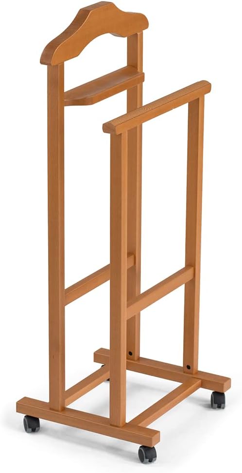 Arredamenti Italia Herrendiener für Schlafzimmer MIRANO, Holz - Elegant - Farbe: Kirsche AR-It il Cu