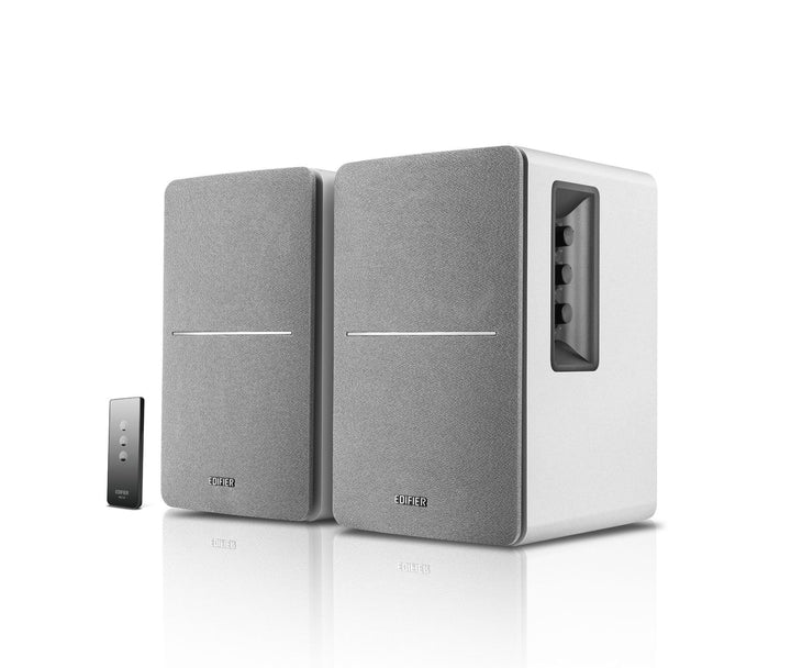 Aktivboxen Edifier Studio R1280T 2.0 weiss/silber Weiss Ohne Bluetooth und Digitaleingänge Single